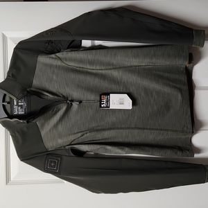5.11 Tactical Womens Rapid Half Zip Med Sage Green